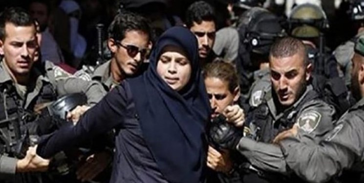 بازداشت ۱۳۰ زن فلسطینی توسط اشغالگران صهیونیست از ابتدای سال ۲۰۲۱