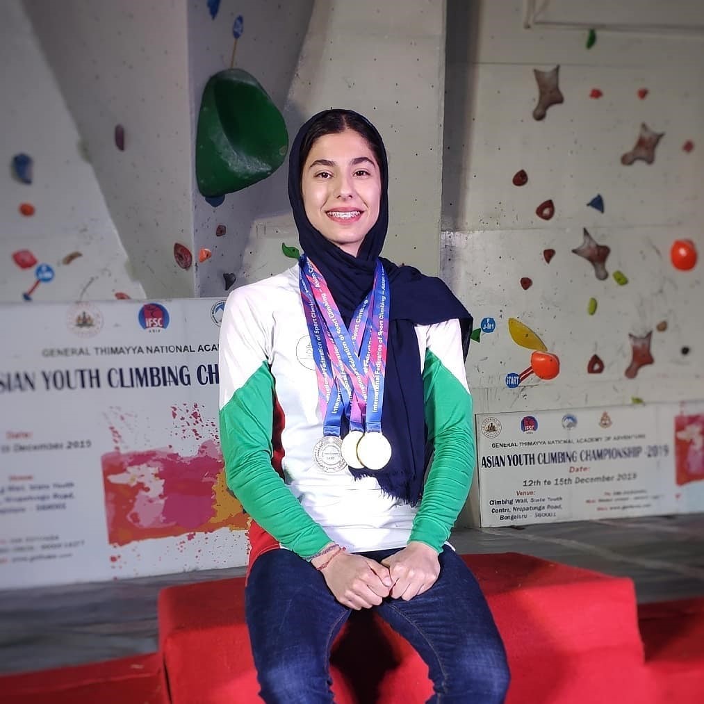 درخشش ستاره سنگنوردی ایران در مسابقات جهانی