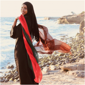 هلال ابراهیم، طراح جوان امریکایی حجاب را به خیابان اصلی شهر آورد