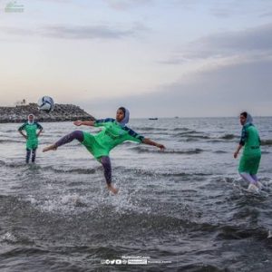 عکس/ تصاویر متفاوت از تمرینات تیم فوتبال زنان ملوان