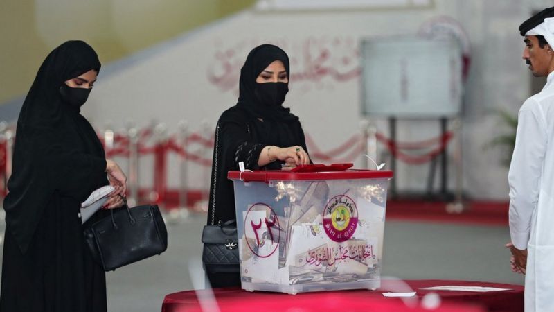 مشارکت زنان در انتخابات مجلس شورای قطر
