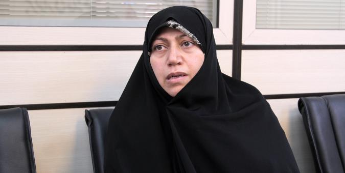 فاطمه محمدبیگی نماینده مردم قزوین در مجلس و عضو فراکسیون زنان