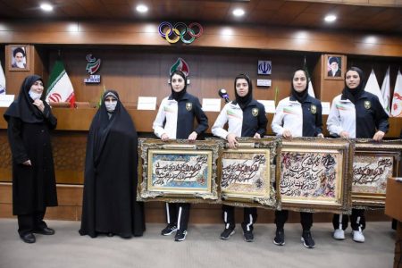 تجلیل از زنان مدال‌آور بازی های کشورهای اسلامی