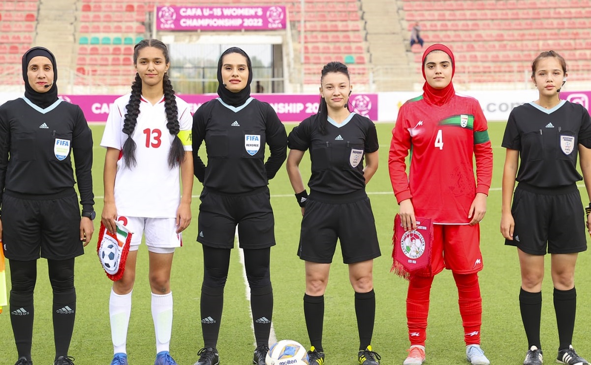 عکس سمانه قمری فوتبالیست