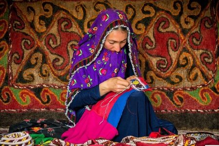 «سوزن دوزی» زنان ترکمن ثبت جهانی شد