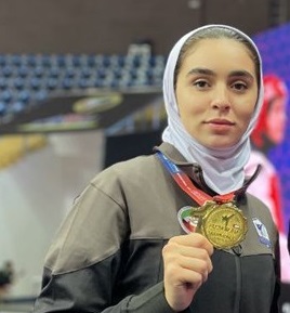 تکواندوکار کرمانشاهی مدال طلا مسابقات آزاد امارات را کسب کرد