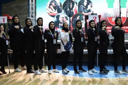 قهرمانی بانوان البرزی در مسابقات جهانی مچ اندازی