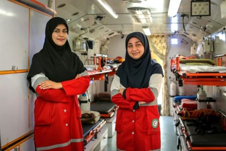 حضور پررنگ زنان امدادگر در طرح نوروزی هلال احمر