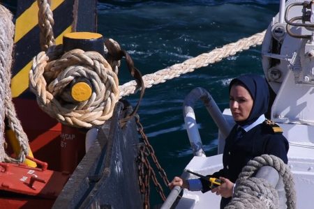 اولین کاپیتان زن دریانوردی ایران