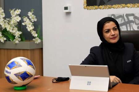 تنها زن ایرانی افسر پزشکی فیفا