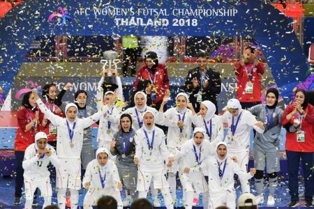 تیم ملی زنان ایران در بین بهترین‌های فوتسال جهان