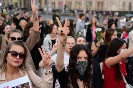 تظاهرات گسترده زنان در کشورهای اروپایی در اعتراض به خشونت علیه زنان