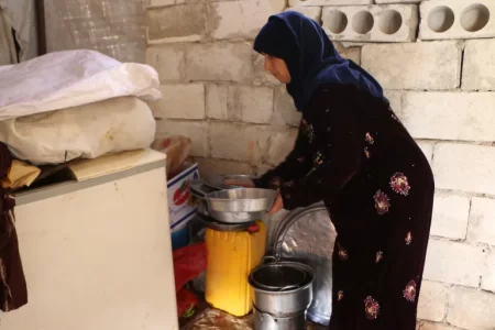 زندگی یک زن جنگ زده در سوریه