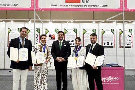 افتخارآفرینی تیم ایران در نمایشگاه بین‌المللی بانوان مخترع کره جنوبی