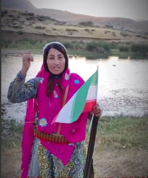 پیام جوانمردانه زنان عشایر لر به کفار صهیونیست