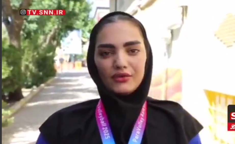 زهرا نجاتی عارف ملی‌پوش والیبال نشسته