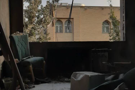 سجده ای که جان زن را از موشک نجات داد