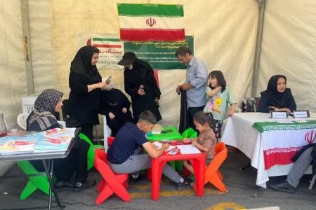 ایستگاه «حماسه، روایت ۸ روز جهاد زنانه» در قلب قزوین