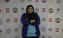 مدال برنز برای بانوی کوراش‌کار خراسانی