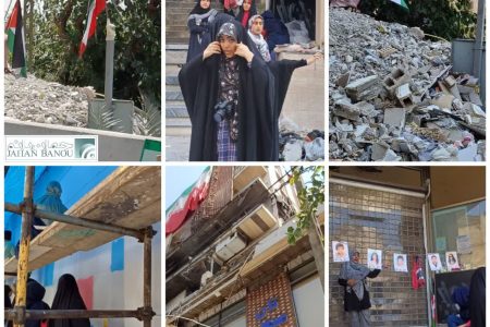 نقش امید بر دیوار ویرانی؛ روایت نوجوانان از جنگ ۱۲ روزه در کوی نصر