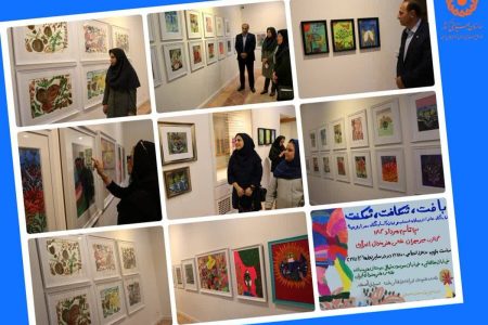 نمایشگاه آثار نقاشی توان‌یاب‌های مرکز اعصاب و روان