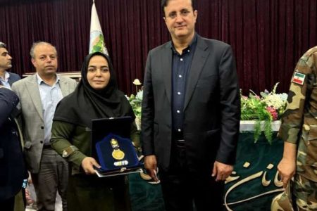 «فاطمه امینیان» جنگلبان نمونه کشوری شد
