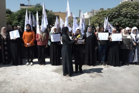 خانه زنان در رقه تعهد خود را برای مقابله با هر چیزی که بر کرامت و حقوق زنان تأثیر می‌گذارد، تجدید می‌کند