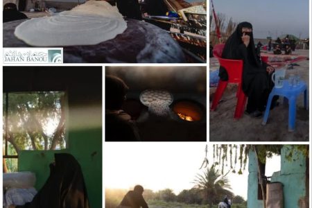 زنان عراقی، مهمان‌نوازی و صحنه‌گردانی مسیر میلیونی اربعین