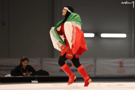 قهرمانی آسیا توسط دختر رزمی‌کار اسلامشهری
