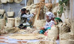 قلب تاریخ حصیربافی جهان به دست زنان جابری