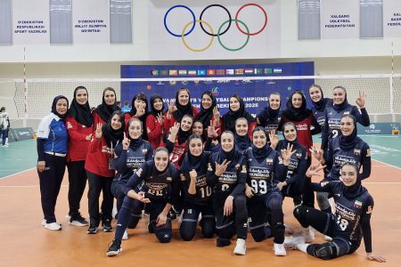 قهرمانی دختران والیبال ایران در بازی‌های آسیایی