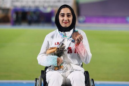 پرستو حبیبی با پرتاب کلاب به مدال برنز رسید