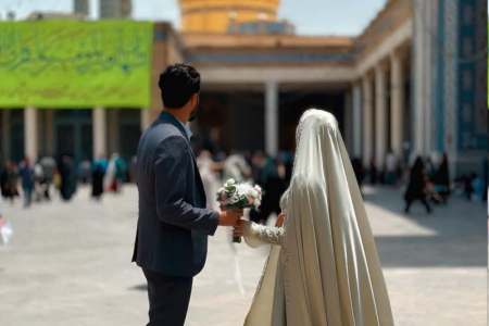 آغاز زندگی در سایه کرامت: شکسته شدن رکورد ثبت عقد در حرم مطهر رضوی